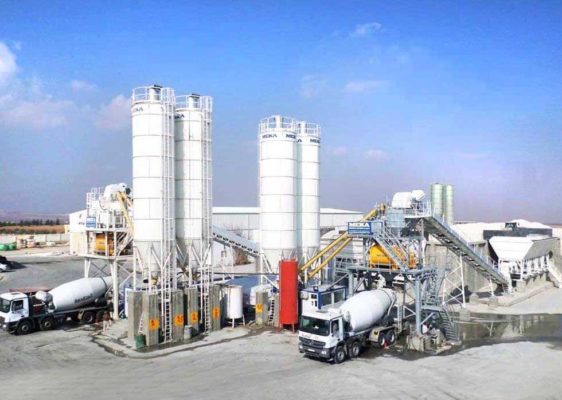 Trạm trộn bê tông cố định